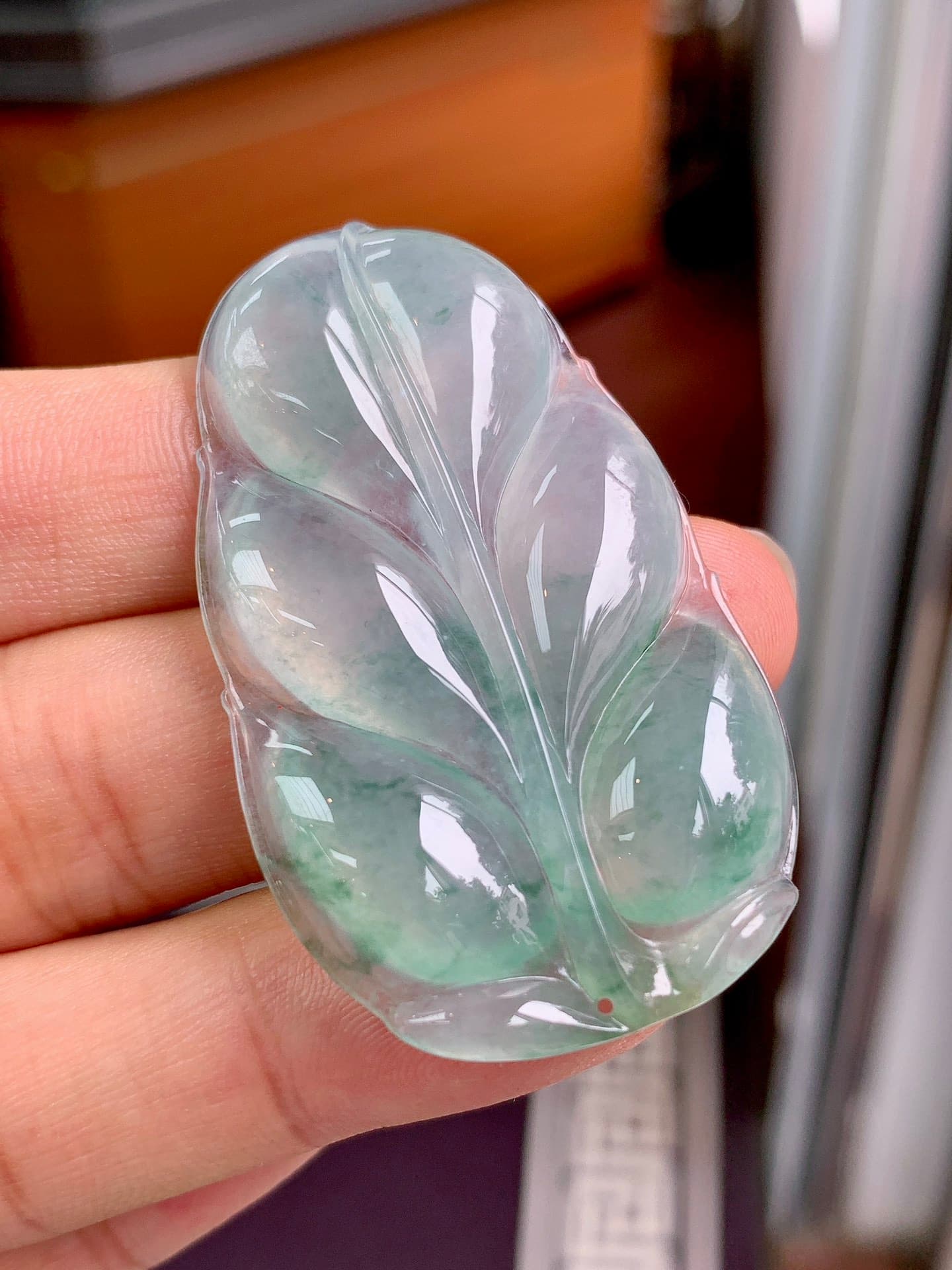 Lavender Jadeite Pendant - JD-PD-0004-2